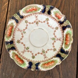 Vintage Shore and Coggins English Bell China 5 1/2 Inch Saucer